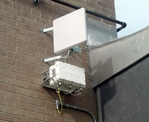 Directional point to point Exterior Cisco Access Point – York County Schools